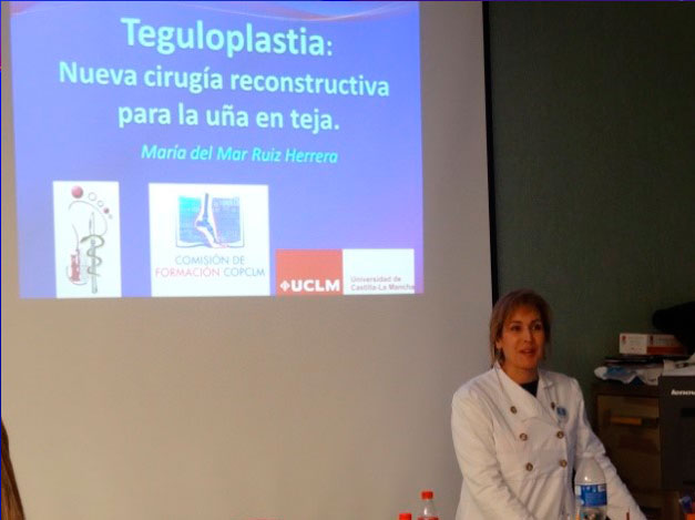 Presentación de la teguloplastia en la Facultad de Medicina