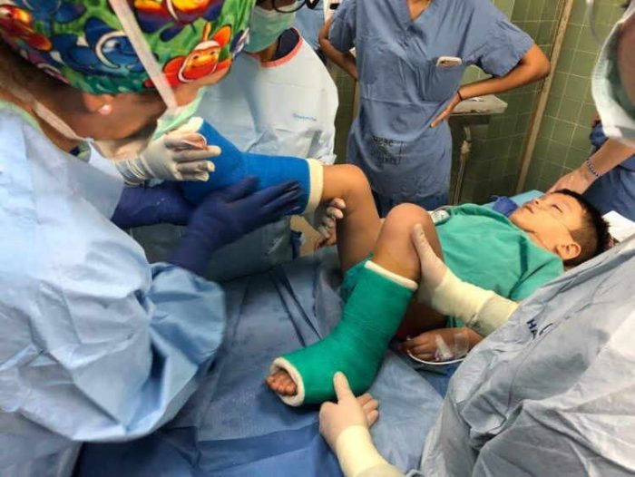 Pie Equino Varo o Pie Zambo